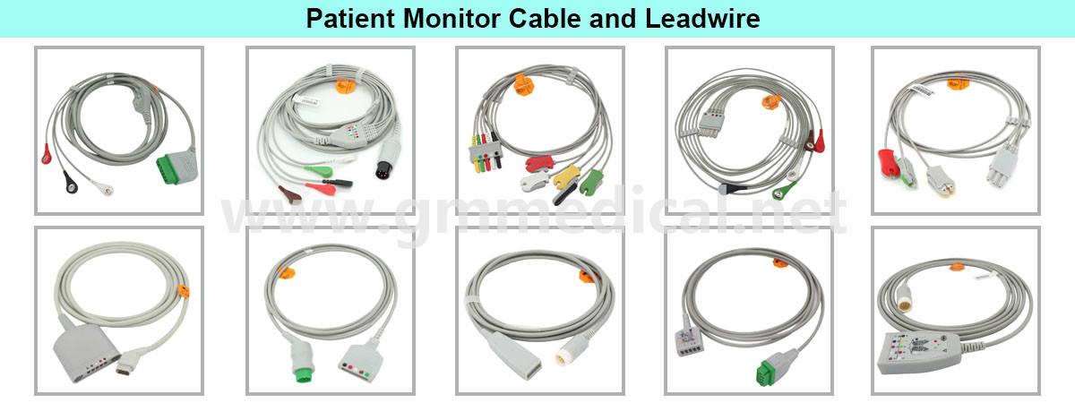 Câble ECG avec fils conducteurs ECG cable with leadwires