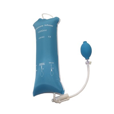 Sac de perfusion sous pression, avec affichage de la pression