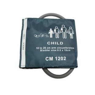 Manchette de pression artérielle de tube simple d'enfant, manchette de PNI pour le moniteur de tension artérielle