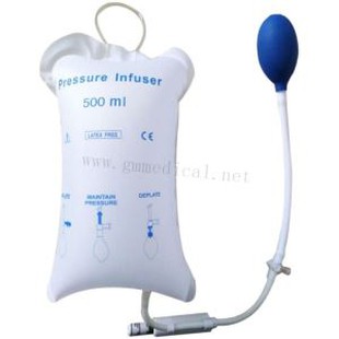 Sac d'infusion sous pression avec manomètre 500ml