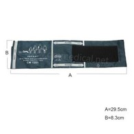 Manchette infantile de tube simple de NIBP pour le moniteur de tension artérielle, manchette en nylon