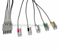 Fils de connexion compatibles M1971A à 5 dérivations, CEI, Grabber