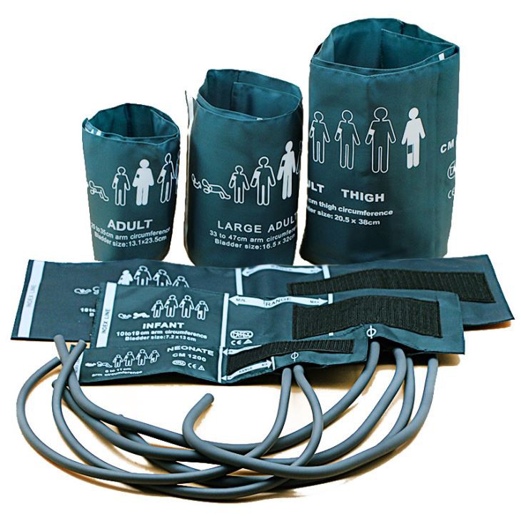 Nouveau-né, nourrisson, enfant, adulte, brassard de pression artérielle THISS avec Gasbag