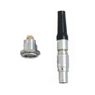 FGG EGG 1B Série 303 Branchement droit/Connecteur en métal push-pull fixe Socket