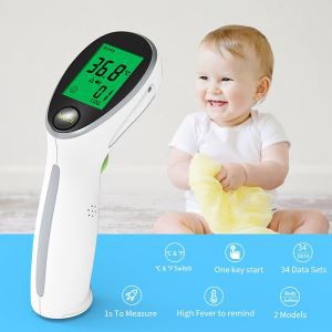 Température de fièvre de bébé de laser de contact de pistolet de température de thermomètre infrarouge