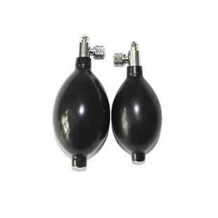 Poire de gonflage en latex médical avec valve de dégagement d'air